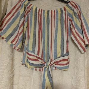 off the shoulder top